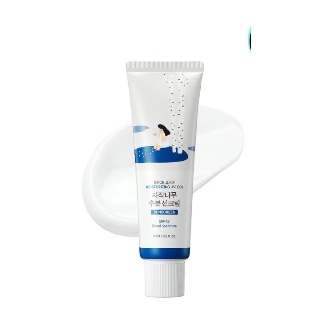 Round Lab Birch Juice Moisturizing Sunscreen SPF Broad Spectrum 50ml 1.69 fl oz